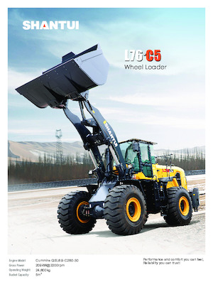 Колісні навантажувачі Shantui L76-C5 