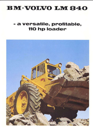 Колісні навантажувачі Volvo LM840