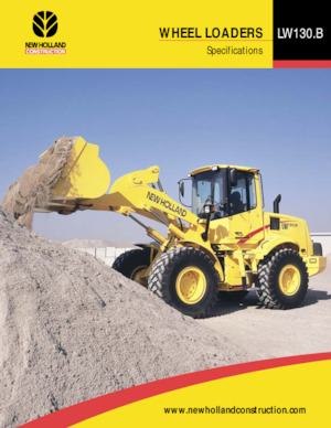 Колісні навантажувачі New Holland LW130 B
