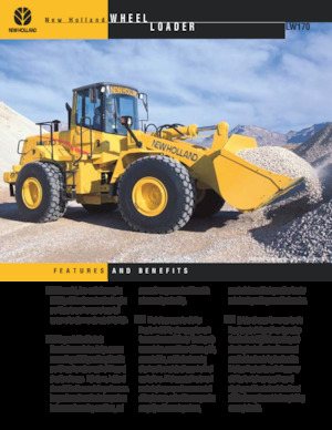 Колісні навантажувачі New Holland LW 170