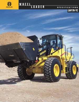 Колісні навантажувачі New Holland LW170 TC