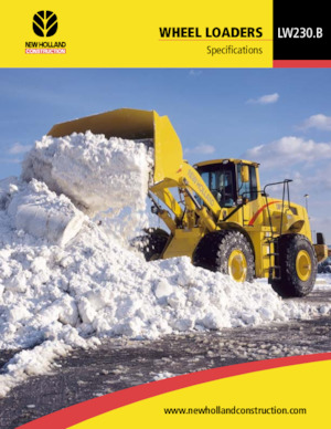 Колісні навантажувачі New Holland LW230 B