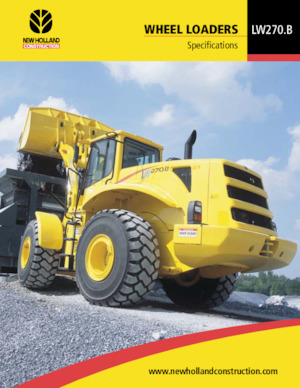 Колісні навантажувачі New Holland LW270 B