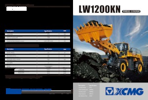Колісні навантажувачі XCMG LW1200KN