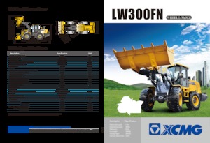 Колісні навантажувачі XCMG LW300FN
