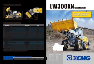 Колісні навантажувачі XCMG LW300KN