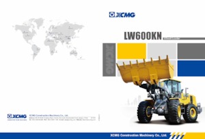 Колісні навантажувачі XCMG LW600KN