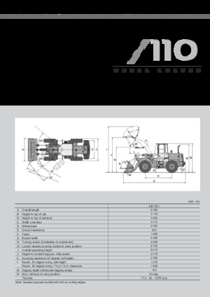 Колісні навантажувачі Hitachi LX 110