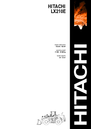 Колісні навантажувачі Hitachi LX 210 E
