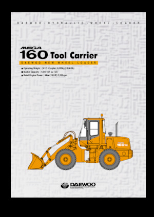 Колісні навантажувачі Doosan MEGA 160 TC