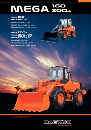 Колісні навантажувачі Doosan Mega 200 V