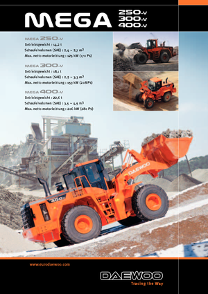 Колісні навантажувачі Doosan Mega 250 V