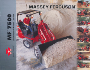 Колісні навантажувачі Massey Ferguson MF 7500