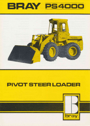 Колісні навантажувачі Bray PS4000