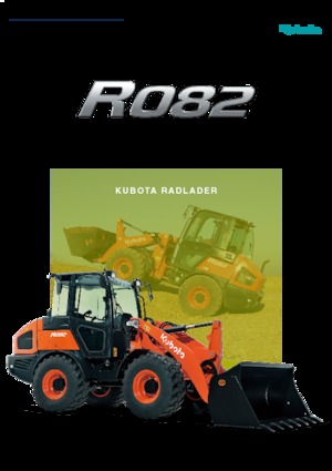 Колісні навантажувачі Kubota R 082