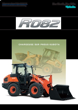 Колісні навантажувачі Kubota R 082