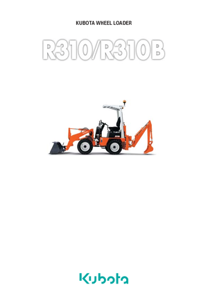 Колісні навантажувачі Kubota R310 B