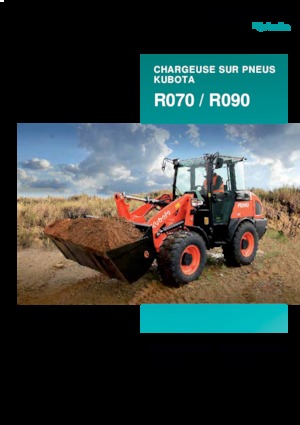 Колісні навантажувачі Kubota R090