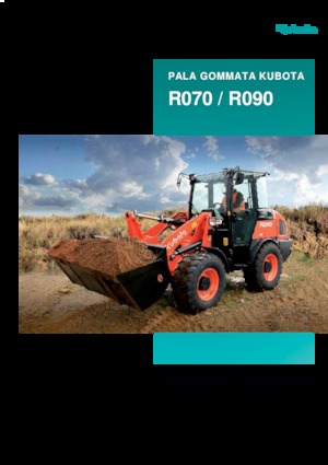 Колісні навантажувачі Kubota R090