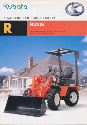 Колісні навантажувачі Kubota R320S