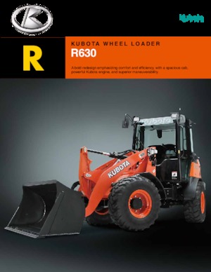 Колісні навантажувачі Kubota R630