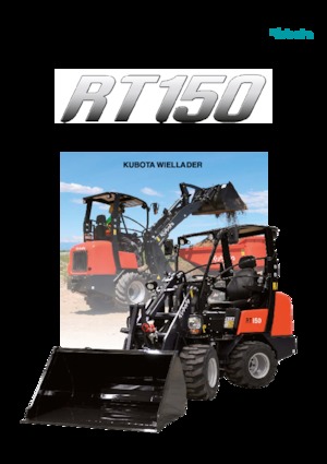 Колісні навантажувачі Kubota RT150