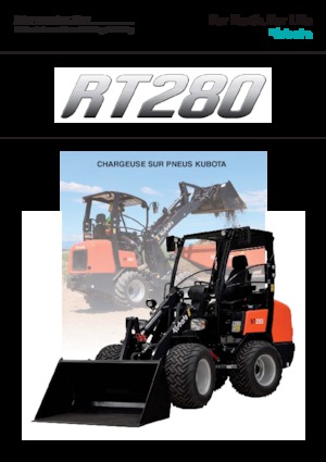 Колісні навантажувачі Kubota RT280
