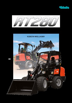 Колісні навантажувачі Kubota RT280