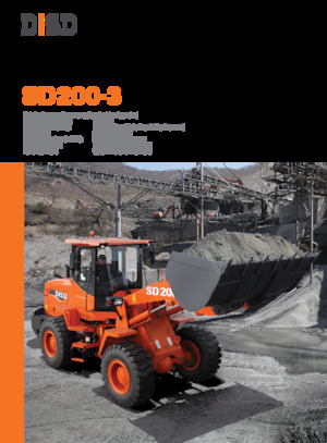 Колісні навантажувачі Doosan SD200-3