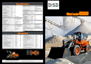 Колісні навантажувачі Doosan SD200