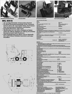 Колісні навантажувачі Terex-Schaeff SKL 809 S