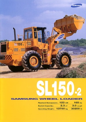 Колісні навантажувачі Samsung SL 150-2