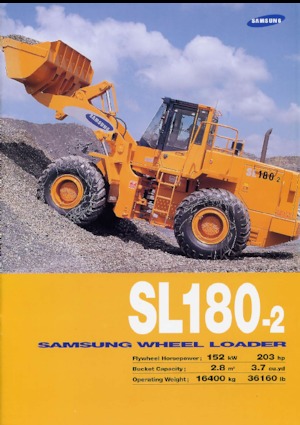 Колісні навантажувачі Samsung SL 180-2
