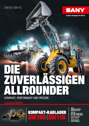 Колісні навантажувачі Sany SW115