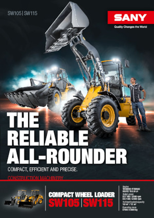 Колісні навантажувачі Sany SW115
