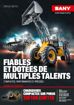 Колісні навантажувачі Sany SW115