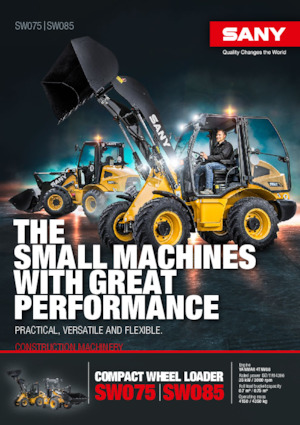 Колісні навантажувачі Sany SW085