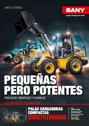 Колісні навантажувачі Sany SW085