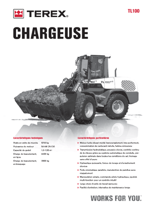 Колісні навантажувачі Terex TL 100