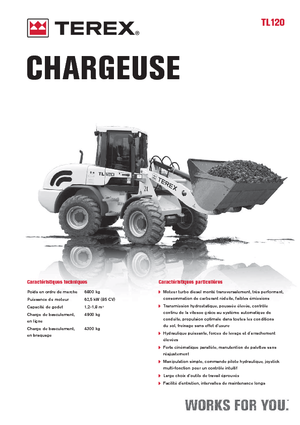 Колісні навантажувачі Terex TL 120