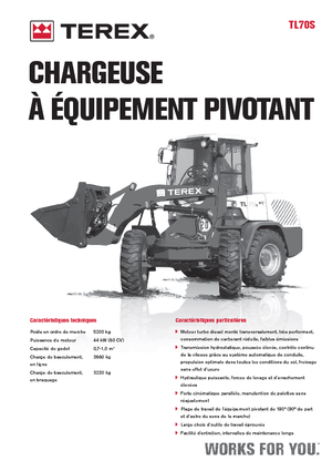 Колісні навантажувачі Terex TL 70 S