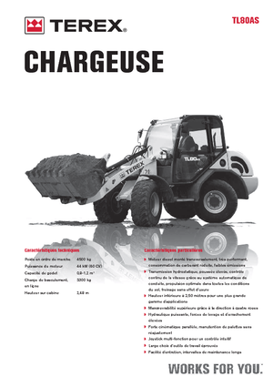 Колісні навантажувачі Terex TL 80 AS