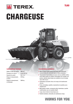 Колісні навантажувачі Terex TL 80
