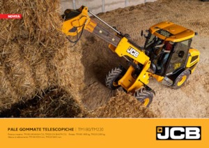 Колісні навантажувачі JCB TM 180