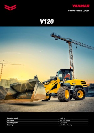 Колісні навантажувачі Yanmar V 120
