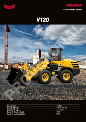 Колісні навантажувачі Yanmar V 120