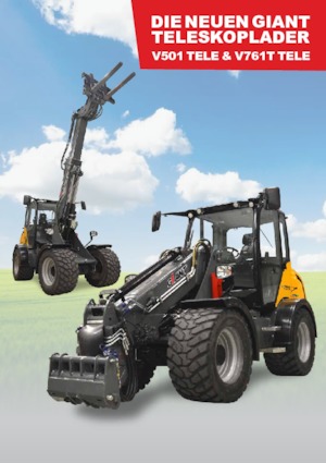 Колісні навантажувачі Giant V 761 T Tele