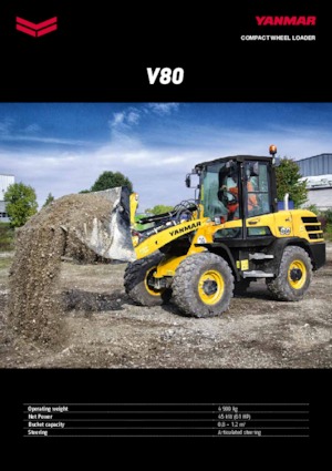 Колісні навантажувачі Yanmar V 80
