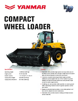 Колісні навантажувачі Yanmar V10