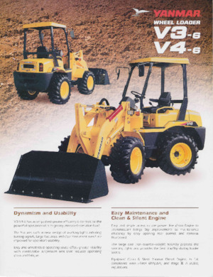Колісні навантажувачі Yanmar V4-6